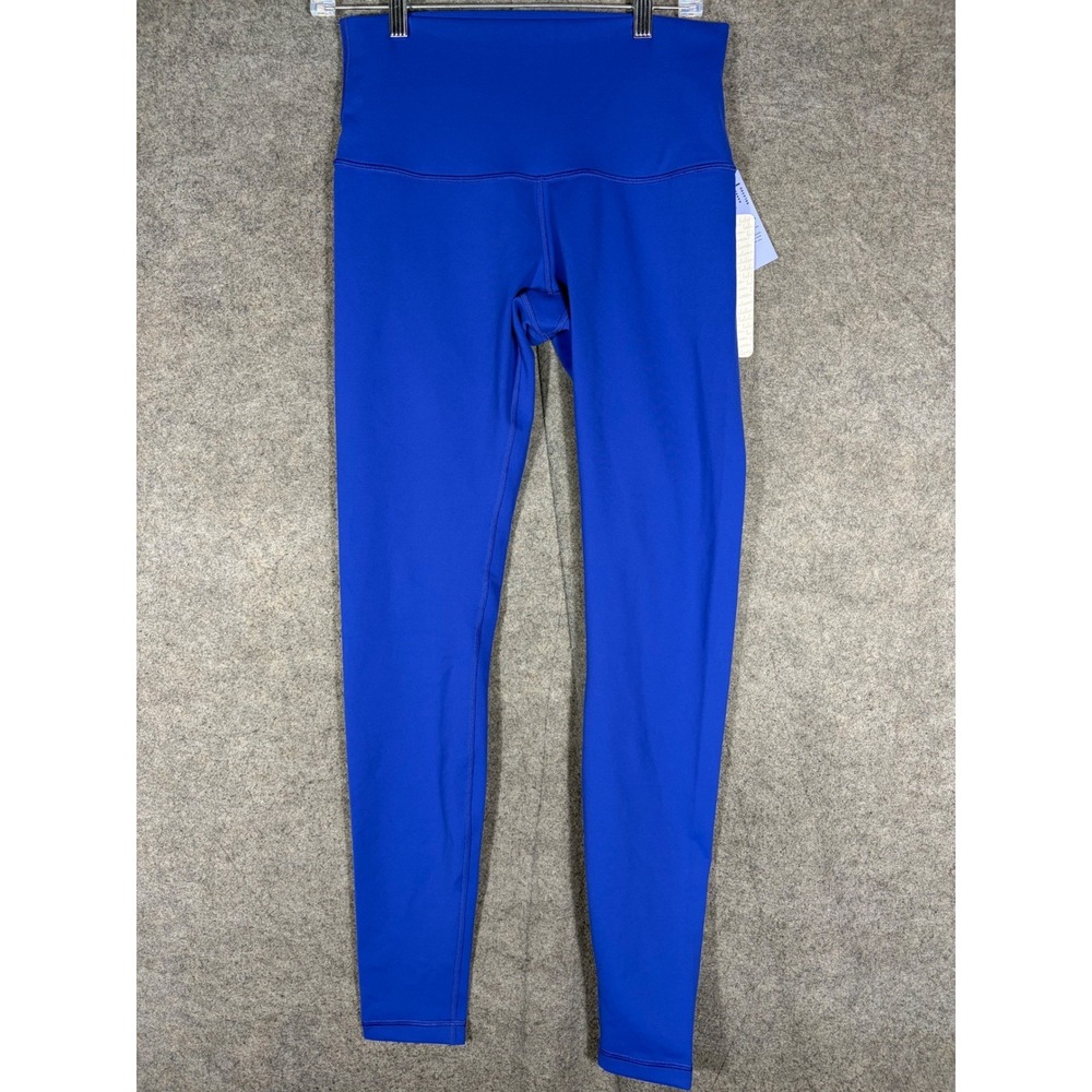Lululemon Wunder Under High-Rise Pant Full-On Luon Sapphire Blue LW5AJ8S Size 10